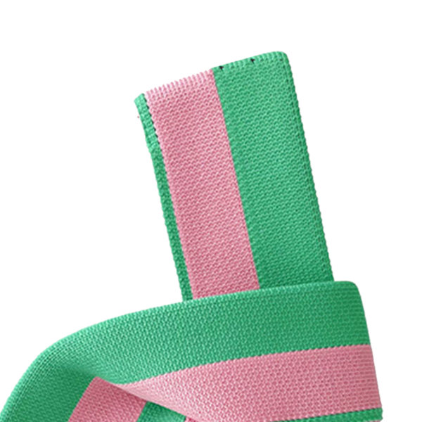 Indkøbspose, indkøbspose, stribemønster, stor kapacitet, sammenklappelig, genanvendelig, vævet taske til daglig rejse, pink grøn