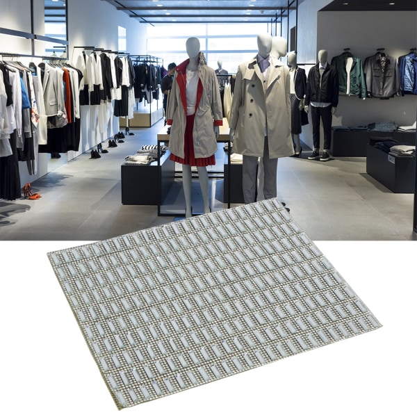 24*40 cm Hotfix Rhinestone Sheet Banding Mesh Trim Sheet DIY dekorasjonstilbehør