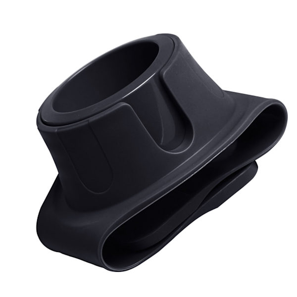 Silikone Sofa Kopholder til Sofa, Anti-Spild Sofa Coaster, Varmebestandig Armlæn Kopholder Bakke, Sort