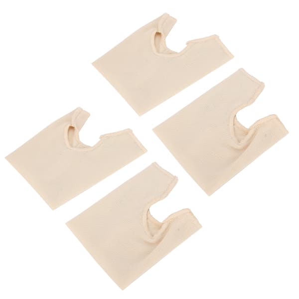 2 par tåskillere Elastisk Hallux Valgus Korrigerer Knystkorreksjonshylse Fotpleie