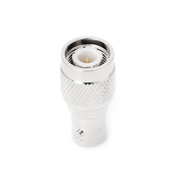 2x BNC Hun Jack Til TNC Han Stik RF Konnektor Koaksial Konverter Adapter Lige-B2