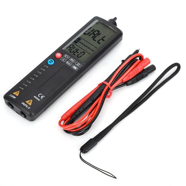 Berøringsfri LCD Digital Dual Mode Smart Multimeter Spændingsdetektor Modstand Frekvenstester