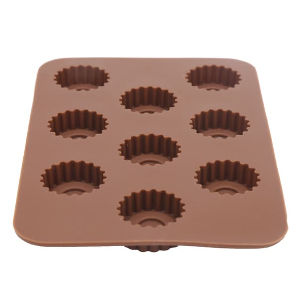 DIY Chokoladeform Bærbar Silikone Sød Kageform Tilbehør Køkken Bageværktøj