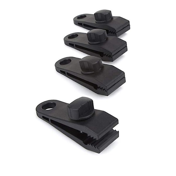 30-pack Tältpresenningsklämmor, Låsbara Presenningsklämmor, Markisklämmor, Säkra Presenningar, Campingduk, Poolpresenningar