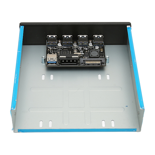 CD ROM Expansion Mobilrack USB3.0x4 5Gbps Höghastighetsstöd BC1.2 Snabbladdning USB3.0 Frontpanel för PC Moderkort