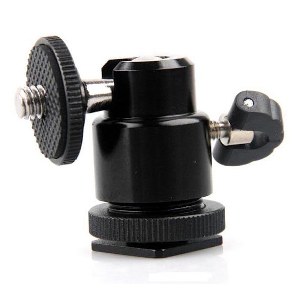 2 STK GoPro adapter understøtter gopro8 1/4 standard hot shoe lille tilbehør hero3+/4 kardanbeslag