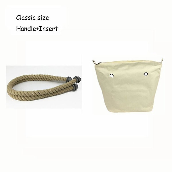 Klassisk Mini Vattentät Khaki Bag Band för O Bag Damhandväska