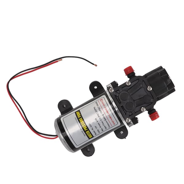 Membranvattenpump Självsugande Intermittent Membranpump Högtrycksvattenpump för Hem och Marin RL 3201 (12V)