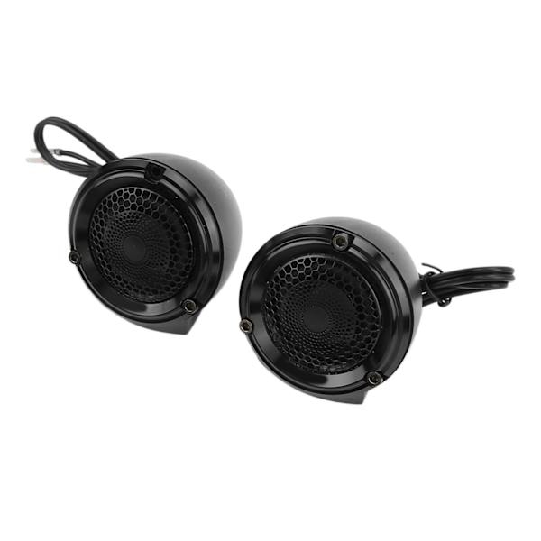 2 STK Bil Diskanthøjttaler 92dB 4 Ohm Klar Stereolyd til Bil Audio System