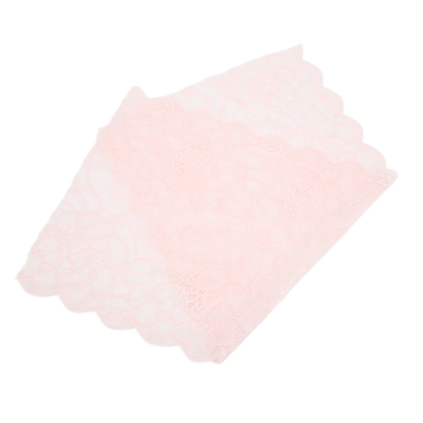 Pitsi Nauha 10 Jaardia 23cm Leveys Koristeellinen Elegantti Pitsi Trimmi Lahjapakkaus Häävaatteet Kirjonta Koriste Pinkki