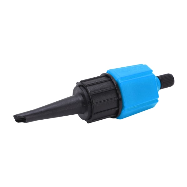 Båtluftventiladapter Kompressor Luftventilomformer Luftpumpeadapter for kajakk oppblåsbar båtflåtepadlebrett (kontakt 1) Blå