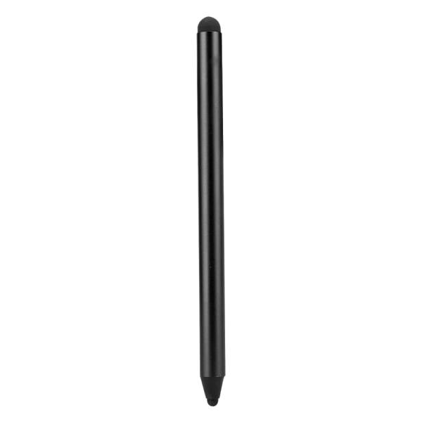 Dobbel bruk Kapasitiv Universal Touch Screen Pen Stylus for alle mobiltelefoner Nettbrett (svart)