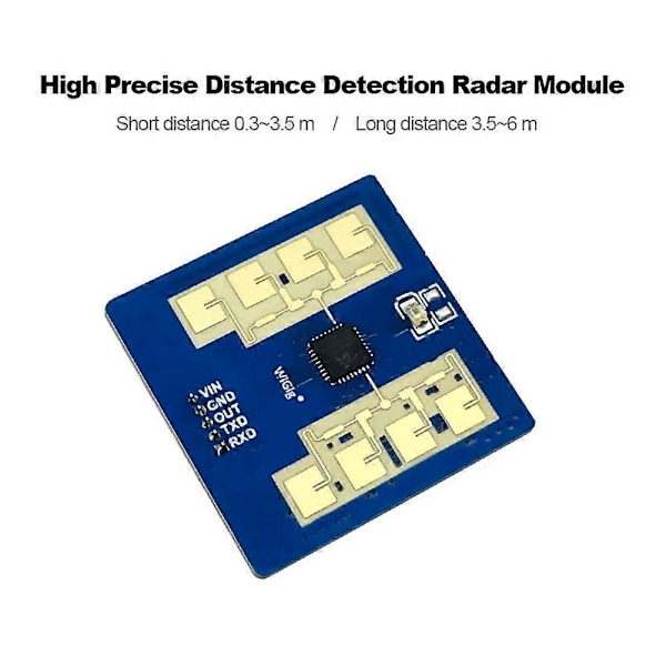 Ny LD2411S Smart Home 5V 50mA Högpresterande 24GHz Rörelsesensor