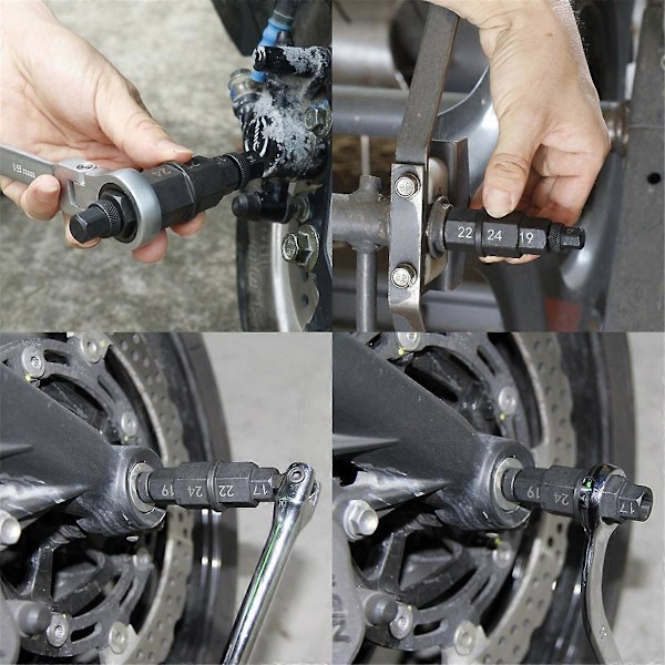 Motorcyklar Hex Axel Verktyg Stadig Hex Bit Hylsnyckelsats