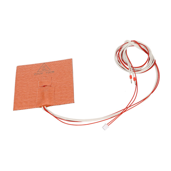 3D Printer Silikone Opvarmet Pad 100x100mm 220V 100W Importeret Gummi Hot Bed Silikonemåtte Tilbehør til VORON V0.1 V0