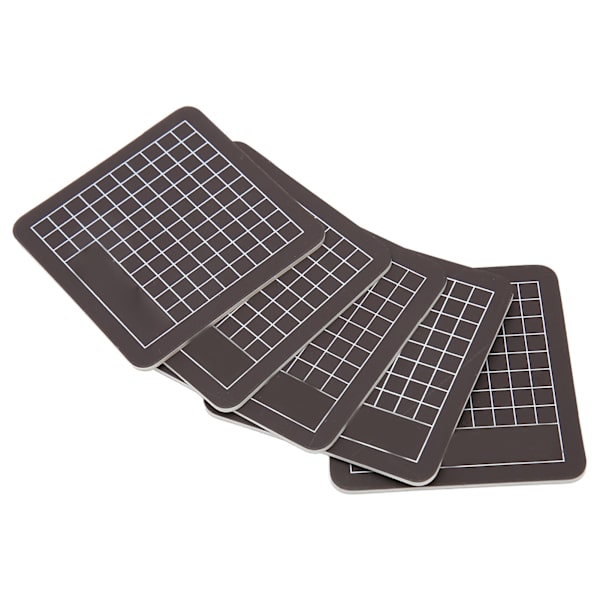 5 stk Skæremåtte PVC Mini Sød Dobbeltfarvet Selvhelbredende Skærebræt til Quiltning Syning Scrapbog 6 X 6 cm