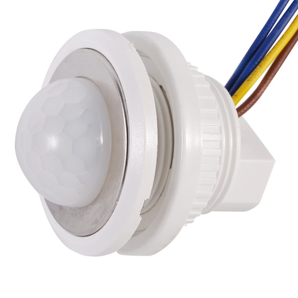 1 PC Automatisk Infrarød Stråle Bevægelsessensor LED Lampe Hjem Væg Loftmonteret Detektor Switch