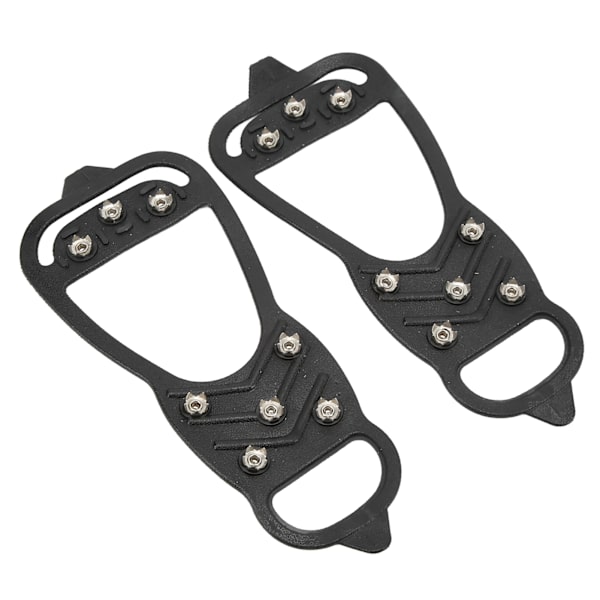1 par 8 tænder kramper Anti Slip Ice Traction Cleats Sko Grips til at gå på sne og isM