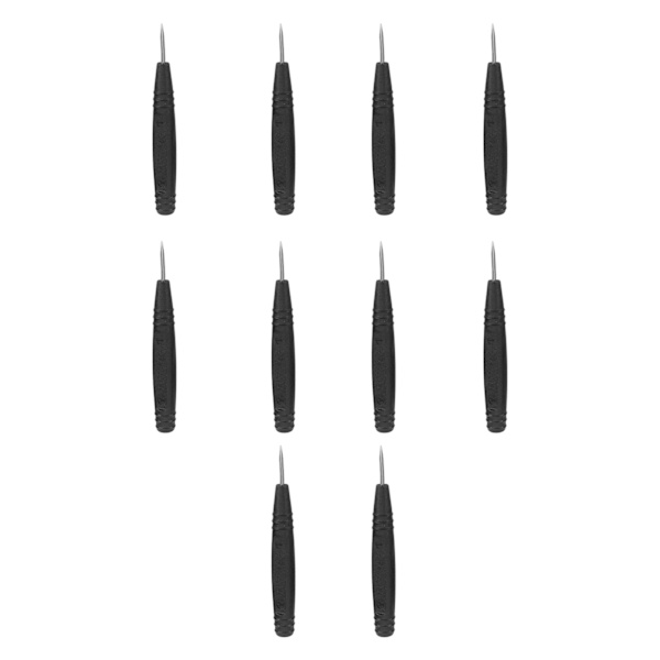 1,2 mm kuulotyökalun tuuletusaukkojen puhdistusaine 10 kpl Kevyt pölytiivis vedenpitävä kuuloapplikaattorin puhdistusaine