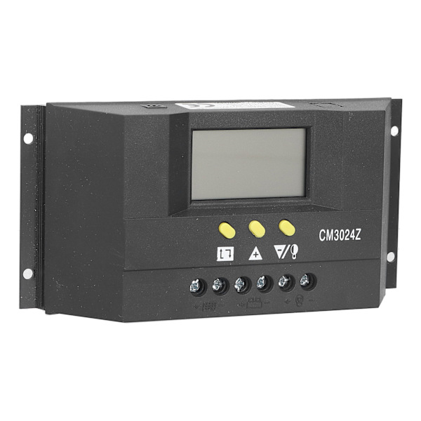 PWM Intelligent Solar Controller Fotovoltaisk Strømgenerering Solar Charge Controller 12V/24V30A