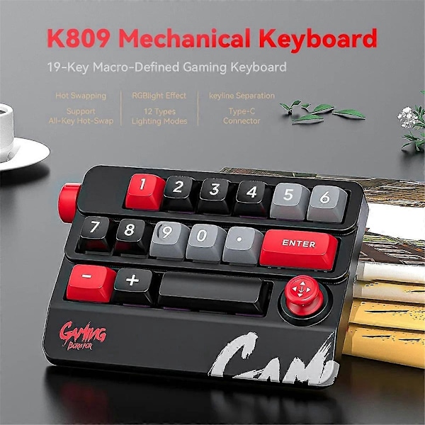 Sxs-K809 Mekaaninen näppäimistö, makro määritelty, joystick, hot-plugging A