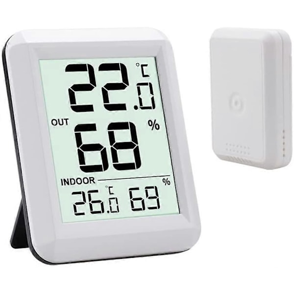 Trådlös Wifi Termometer Digital Termo Hygrometer Inomhus Utomhus