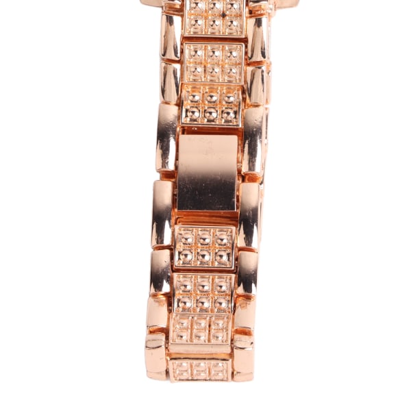Watch Retro Elegant romerska siffror Urtavla Shiny Rhinestone Luminous Design Quartz Watch för Party Office Travel