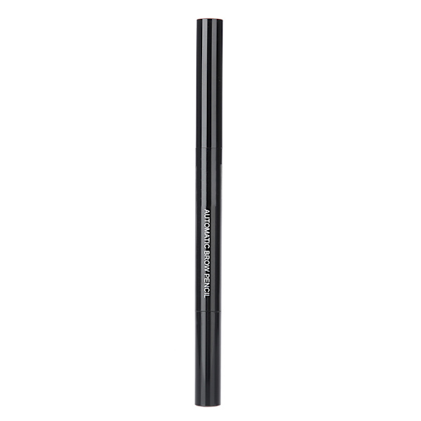 Øjenbryn Pen Vandtæt Øjenbryn Pencil Trekantet spids med Pensel Makeup Kosmetisk Sort