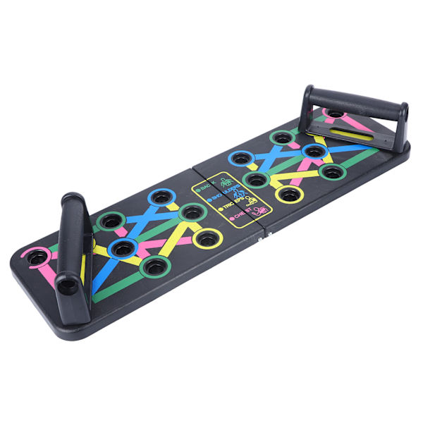 Monitoiminen Push Up Board Stand Fitness Workout Training -kuntosalin harjoitustyökalu miehille ja naisille