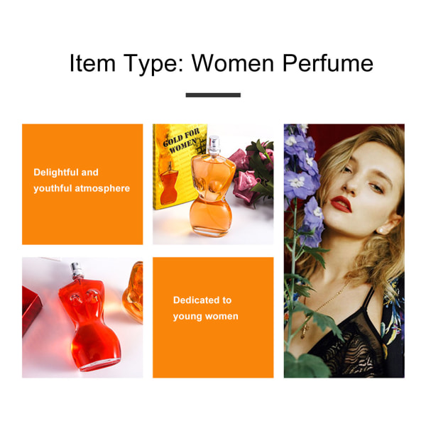 100ml Damparfym Orientalisk blomdoft Doft Spray Lätt doft Skyltdocka Figurformad Spray