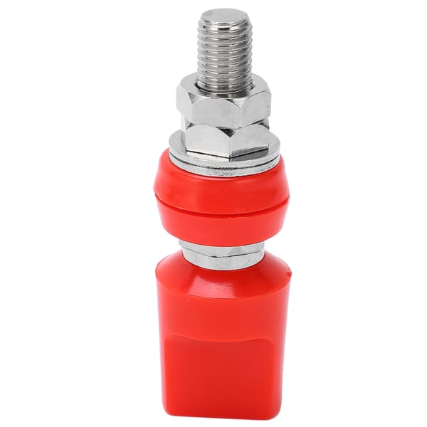 Terminal Multipurpose 4mm Mässing Platt Lock M8 100A Hög Ström Terminalblock med JackRed