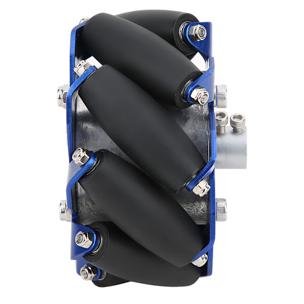 4 tuuman Mecanum Wheel -pyörän oikea alumiini TPU-kumiteloilla teollisuusrobotin osilla