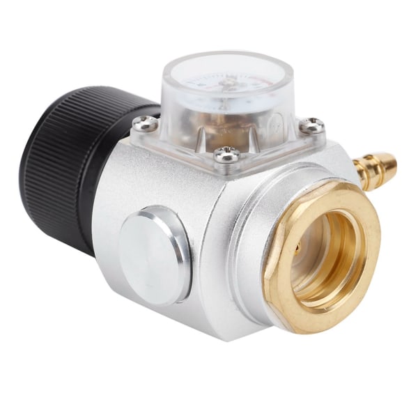 CO2 Mini Gassregulator T21 * 4 Soda Trykkmåler Wire CO2 Lader Kit 0-90 PSI (for Europeisk)