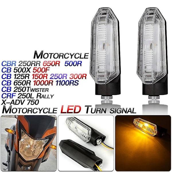 LED-blinkers för motorcykel till CB125/CBR650R/CBF/X-/CB150R/CB300R