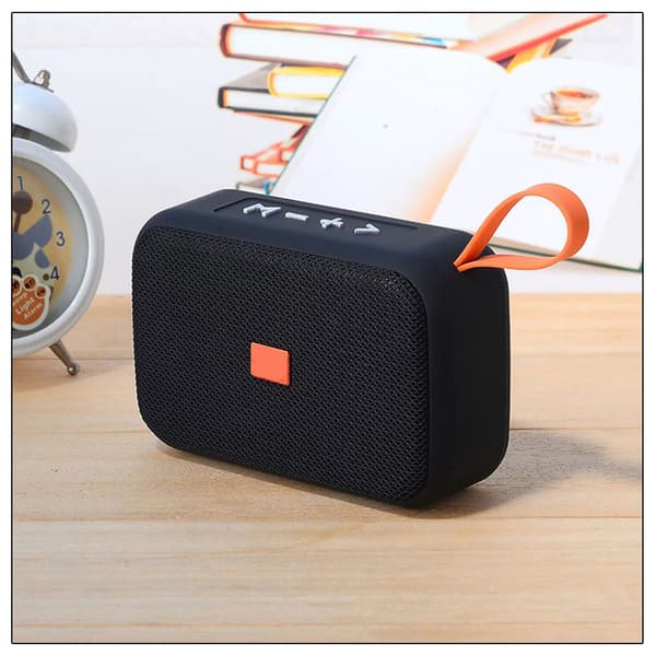 Trådløs Bluetooth-høyttaler Mini Column Box Lydsystem Støtter Minnekort AUX Høyttaler Boombox