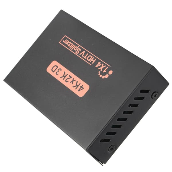 HD Multimedia Interface Splitter 1 inn 4 ut 4K Video Audio Distributor Speiladapter 100-240V US-plugg