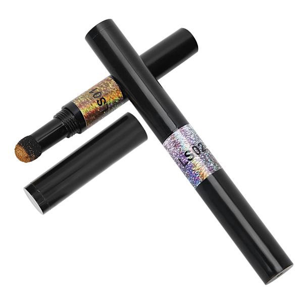 2kpl Nail Art Air Cushion Powder Pen Kynsi Glitter Mirror Powder Pen manikyyrityökalu