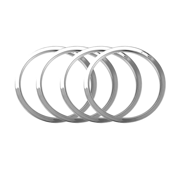 For J11 2014 - 2018 Krom Bilhøyttalerring Form Klistremerke Interiør Ramme Høyttalerdeksel Bildeler