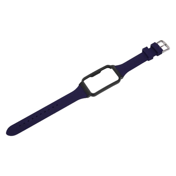 Urrem med etui, erstatningssilikone-armbånd, urtilbehør til Oppo Free Blue