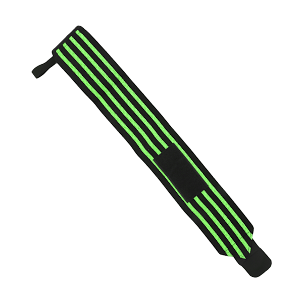 Fitness Vægtløftning Bracer Justerbar Håndledsstøtte Elastisk Håndled Wraps BandagerSort Grøn