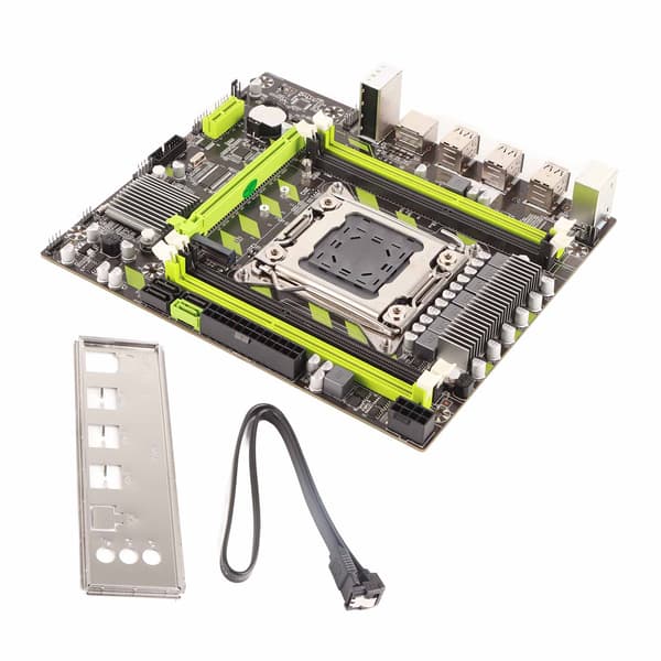 LGA 2011 X79G Desktop Computer Motherboard Understøtter DDR3 REG ECC Hukommelse