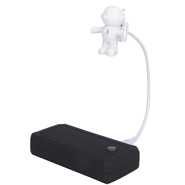 Energibesparande astronaut rymdman form mini USB LED nattlampa dator bärbar dator bärbar lampa