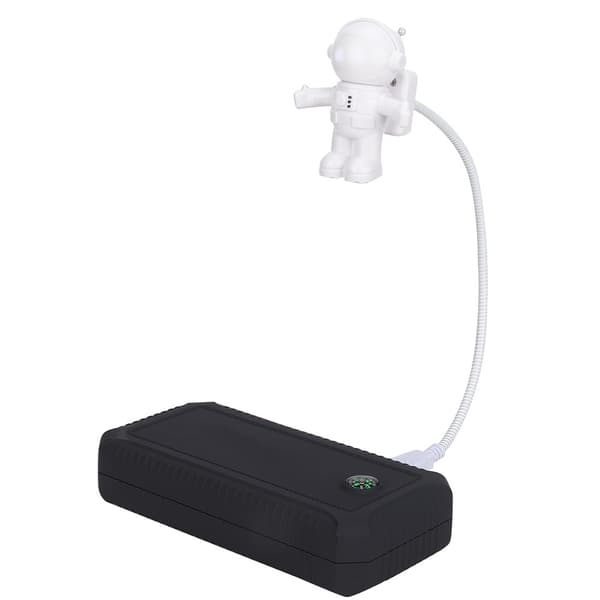 Energibesparende Astronaut Rommann Form Mini USB LED Nattlys Datamaskin Bærbar PC Lampe