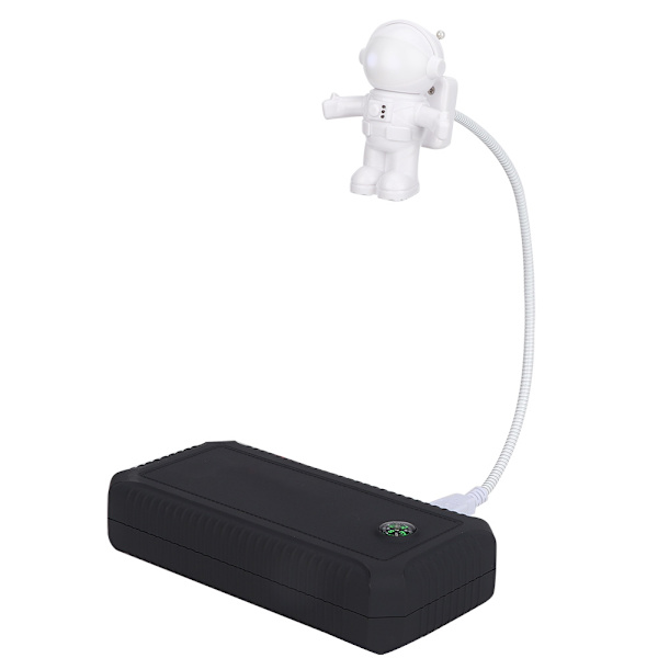 Energibesparende Astronaut Spaceman Form Mini USB LED Natlys Computer Bærbar Notebook Lampe