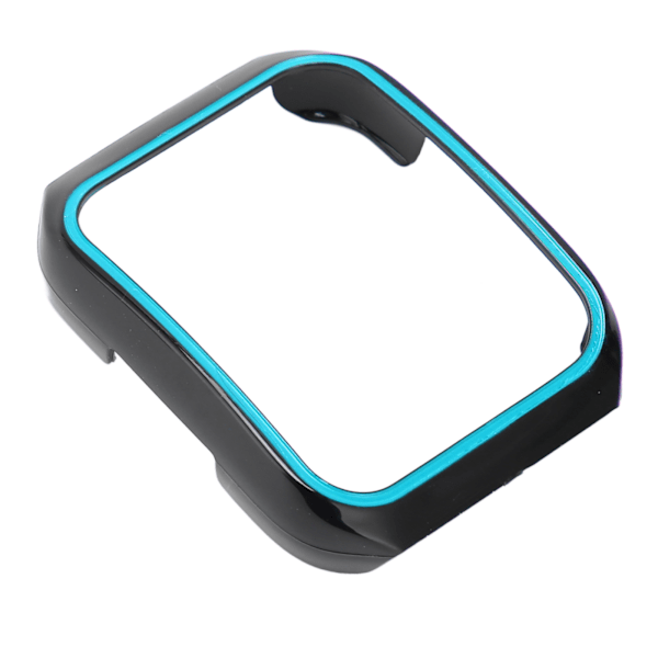 Smart Watch Case Professionellt reptåligt PC- cover Tillbehör Passar till OPPO Watch 3 Pro Black and Blue