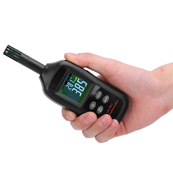 UA963 Portabel Mini Digital Termometer Hygrometer LCD Temperatur Fuktighetsmätare med hög precision