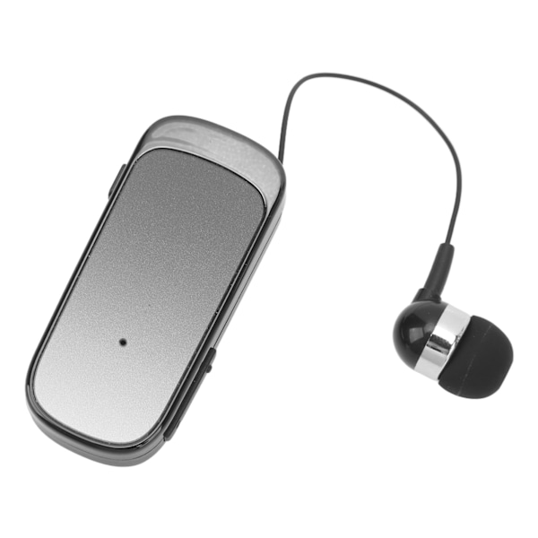Retractable langattomat kuulokkeet Bluetooth 5.2 -kuulokkeet, korvaklipsi, mukava kuuloke ulkoiluun, urheiluun, ajamiseen, gradientti, musta