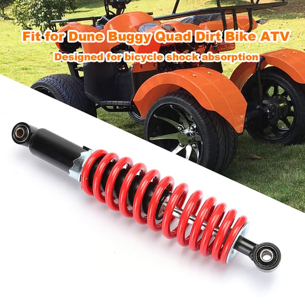 350 mm/13,8 tommer bageste støddæmper, universal pasform til dune buggy, quad, dirtbike, ATV