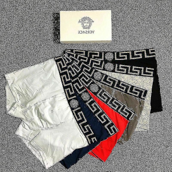 Män 4-pack Boxer Briefs Underkläder