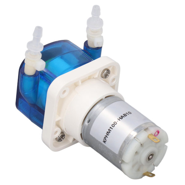 Mini peristaltisk pumpe 180 ml per minutt 6W selvpumpende væskedoserings pumpe for laboratorium 12V